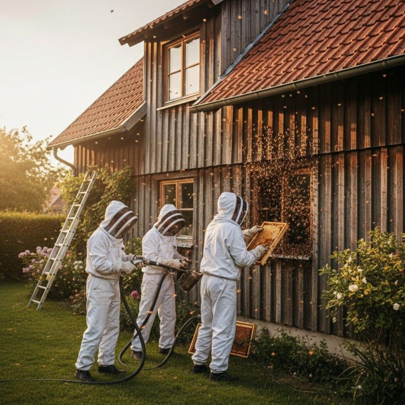 Local Bees Relocation pros at work