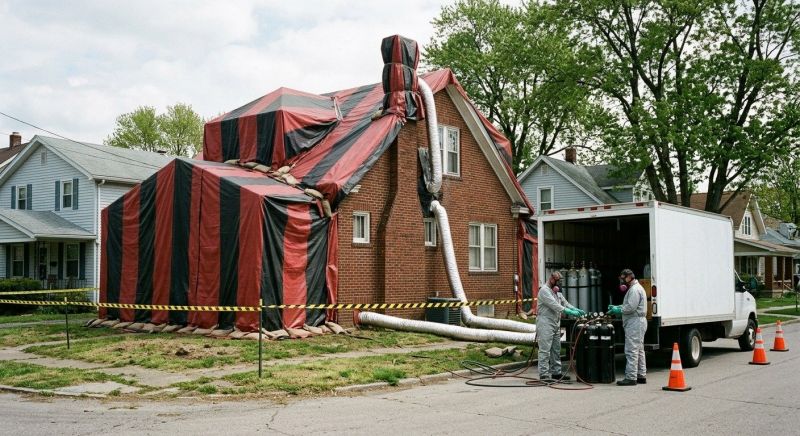 Tent Fumigation in Columbus, OH