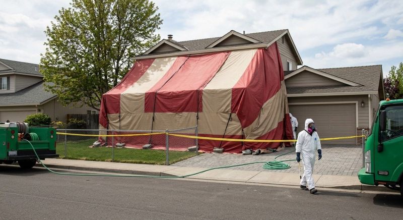 Termite Tenting in Clarksville, TN